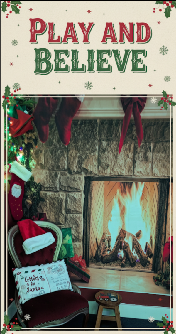 Play & Believe - Meet Father Christmas at Tiny Town!
